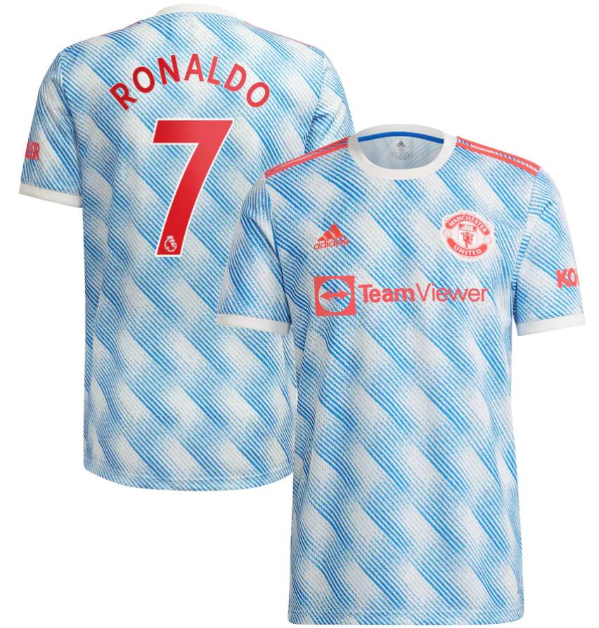 2021/22 Manchester United Away Kit Soccer Jersey Ronaldo #7